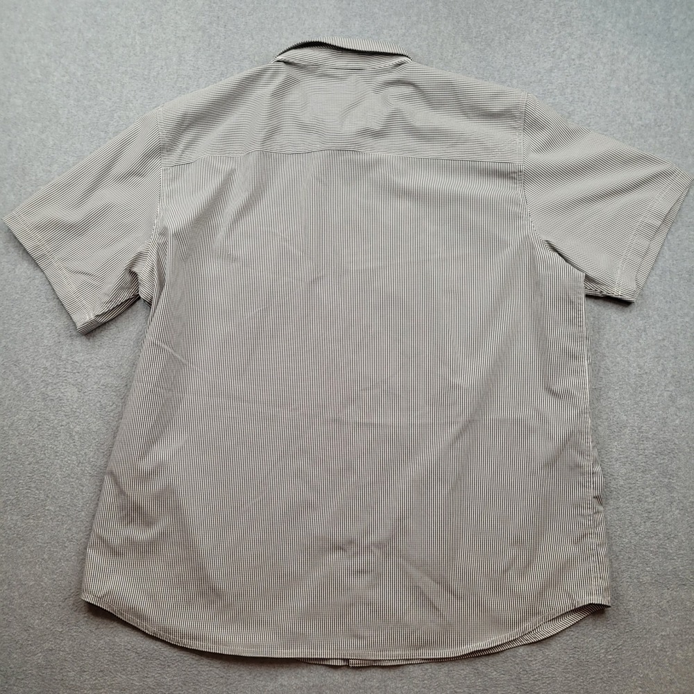 5.11 Tactical Button Up Shirt Mens 2XL Black White Micro Gingham Short Sleeve - Picture 8 of 12